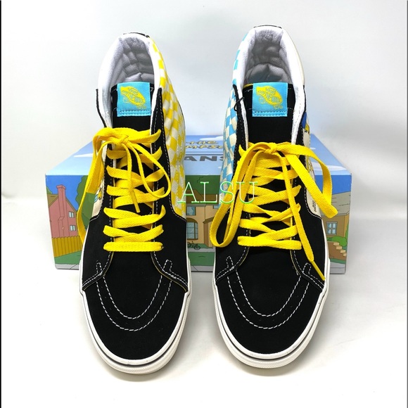 VANS & SIMPSON SK8-HI 1987-2020 Black Men’s Sneake - Picture 5 of 9